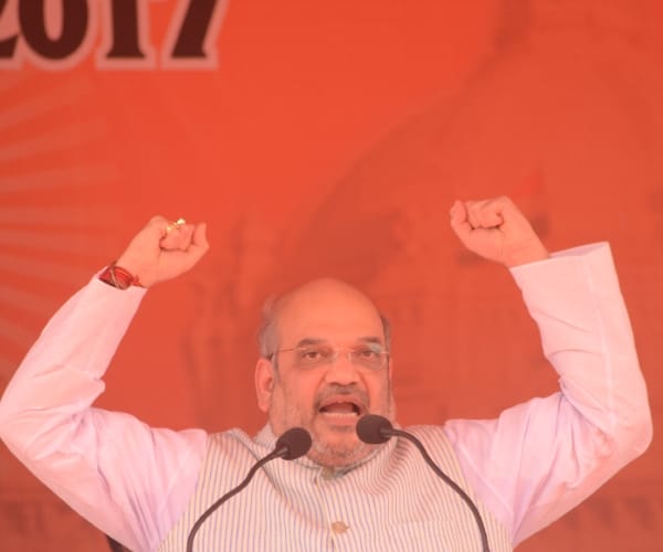 Amit Shah targets Mulayam for Mathura violence.