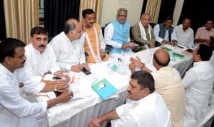 He picked up the pace of preparations rally