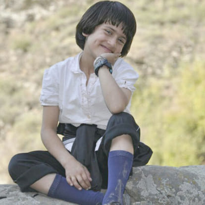 this 7 year old girl want to be mohammad ali