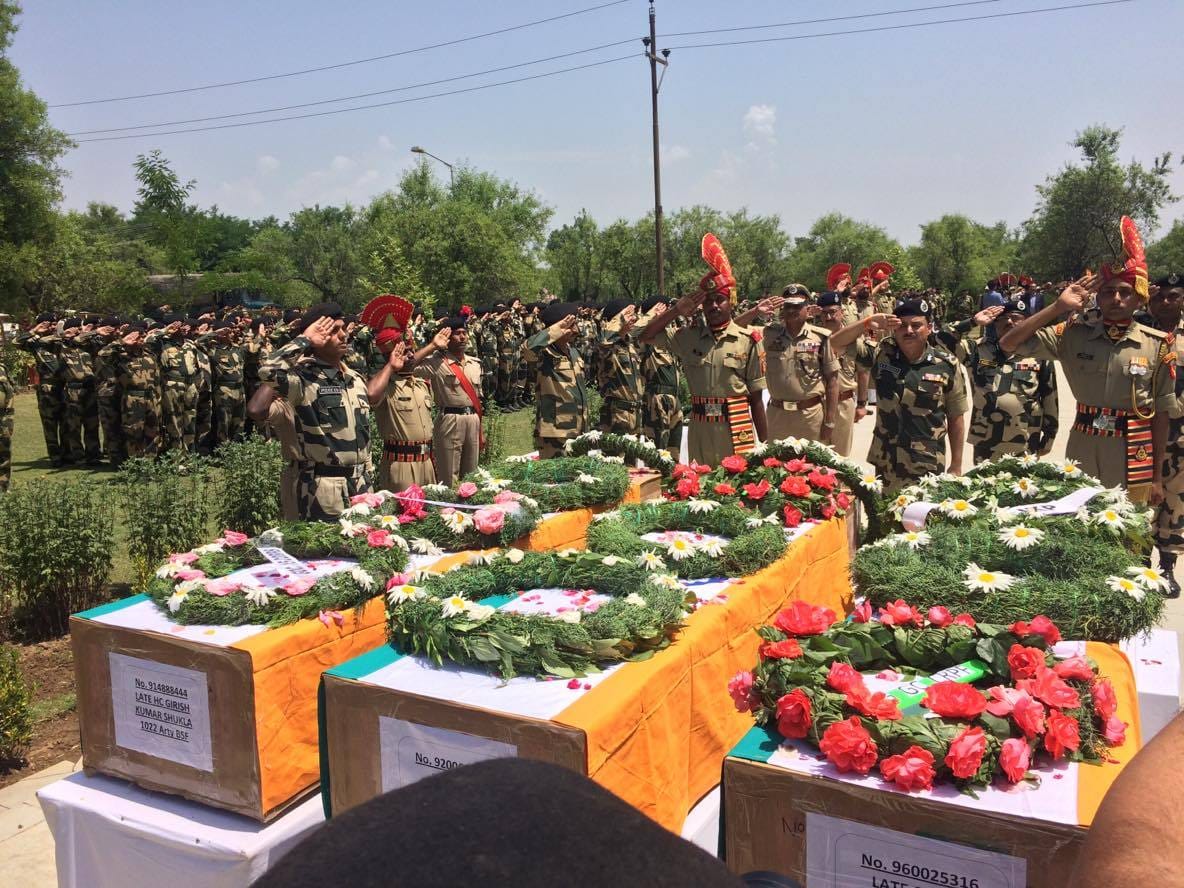 Mehbooba Mufti pay tribute to martyrs