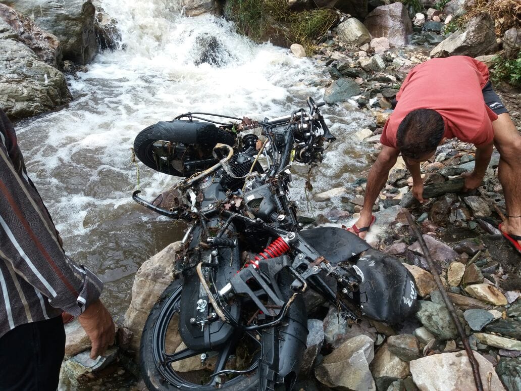 disaster by heavy rain in uttarakhand.