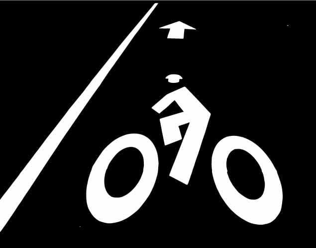 Penalty of rupees 2000 on Trespassing and obstruction on the cycle track 
