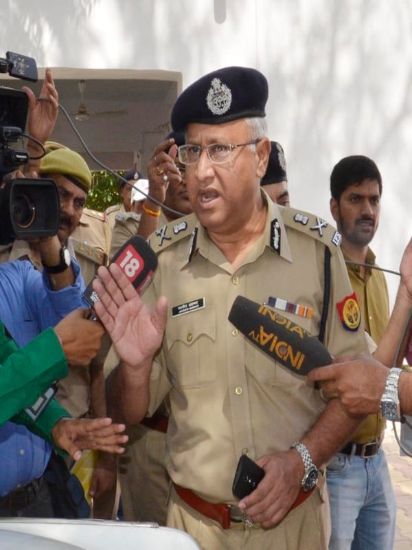 dgp press conference in mathura