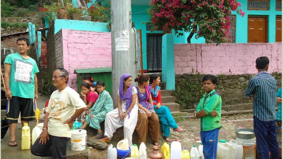 Dharchula to water Trse people