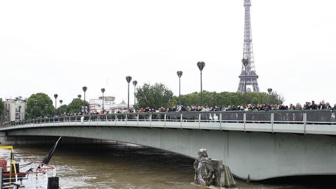 Worst flood in effects Paris