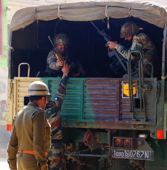 Jasia indefinite dharna in the village today , police, administration and vigilant