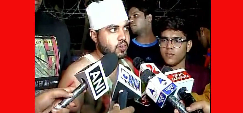 four family member beaten by battery car owner and mob on india gate