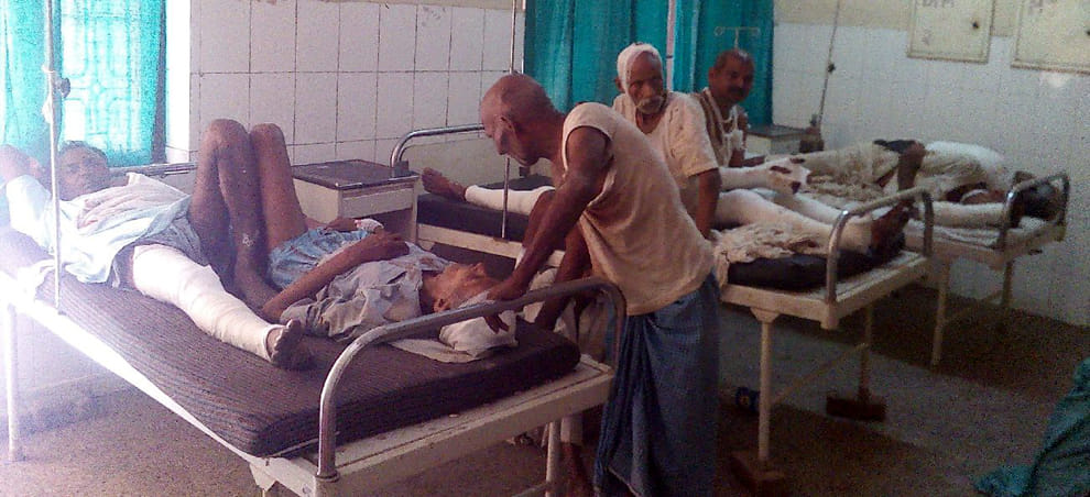 mathura jawahar bagh injured people