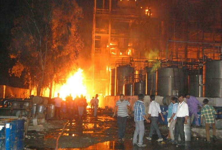 fire incident, nector life science office fire incident, derabassi fire incident, mohali
