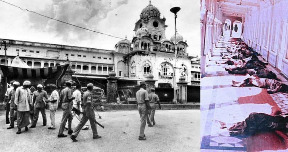 How did situation reached Operation Blue Star, ten main reason