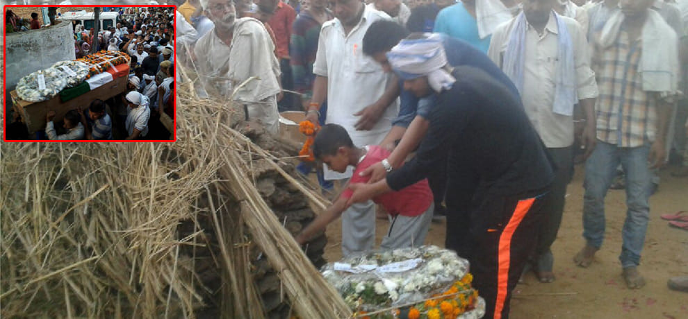 last ritual of shaheed krishn kumar surot 