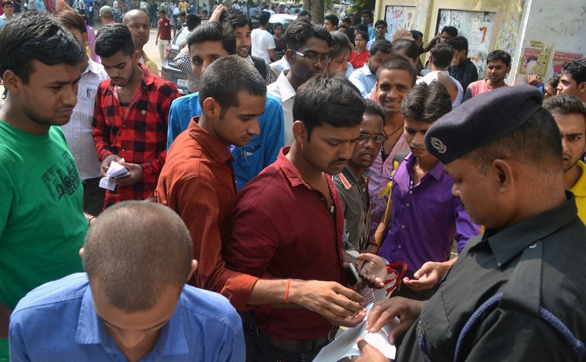 35 per cent of applicants missed the exam VDO