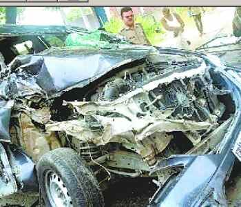 Mini truck entered the SUV, three injured