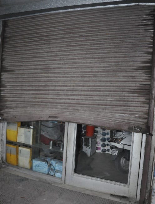 Theft locks breaking five store