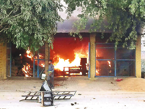 Organically in Hardoi on murder, arson