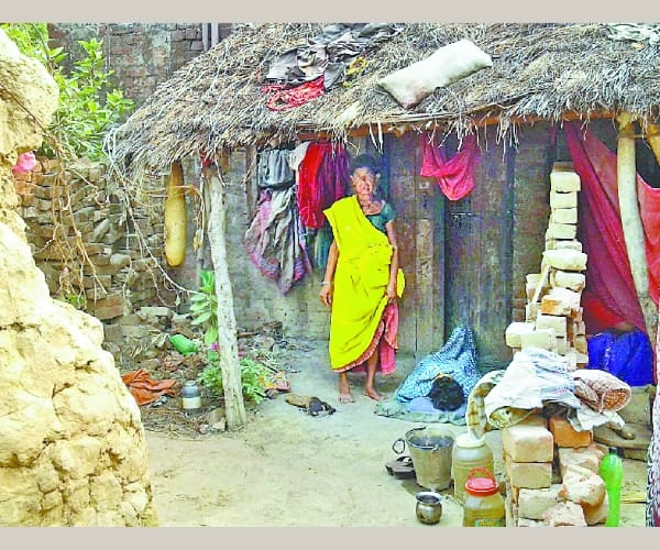  A death because of hunger in Barabanki.