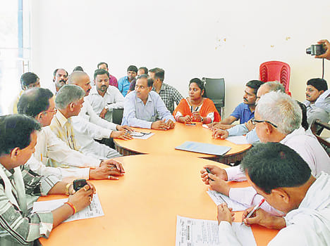Helpless in front of the Department of Rural Development Panchayats Department