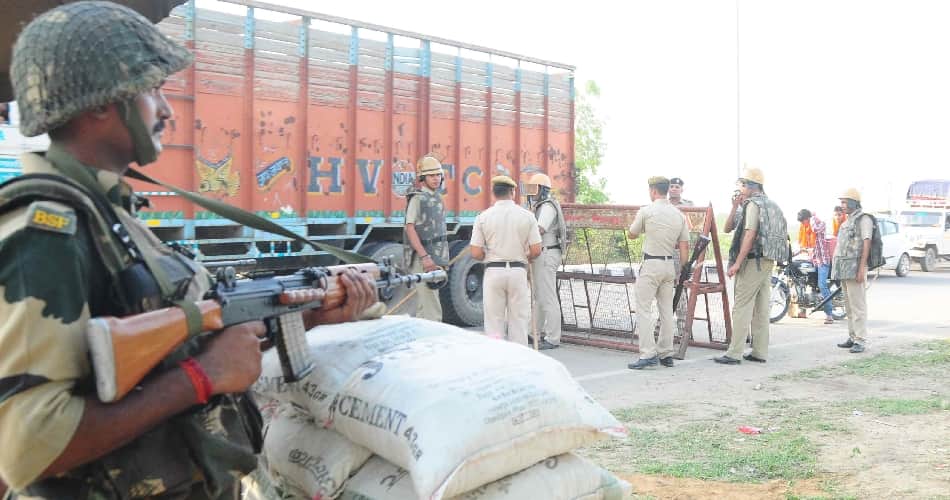haryana jat protest starts, tight police and crpf security in whol haryana