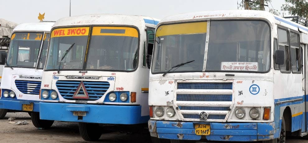 Haryana Roadways employees go on indefinite strike