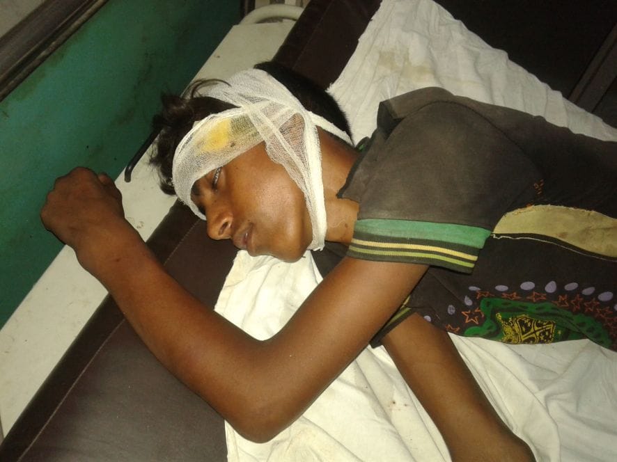 Four injured in accident, including women