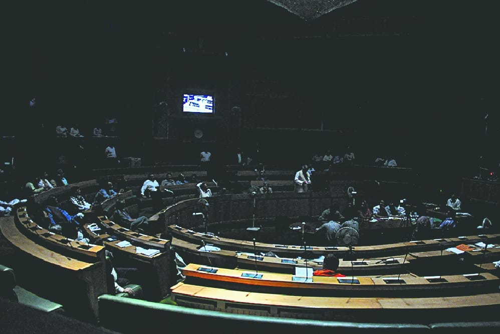 power cut in assembly 