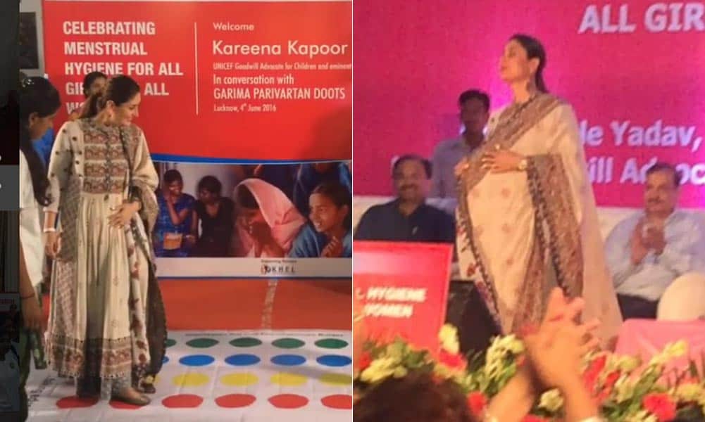 Kareena Kapoor Khan pitches in for menstrual hygiene
