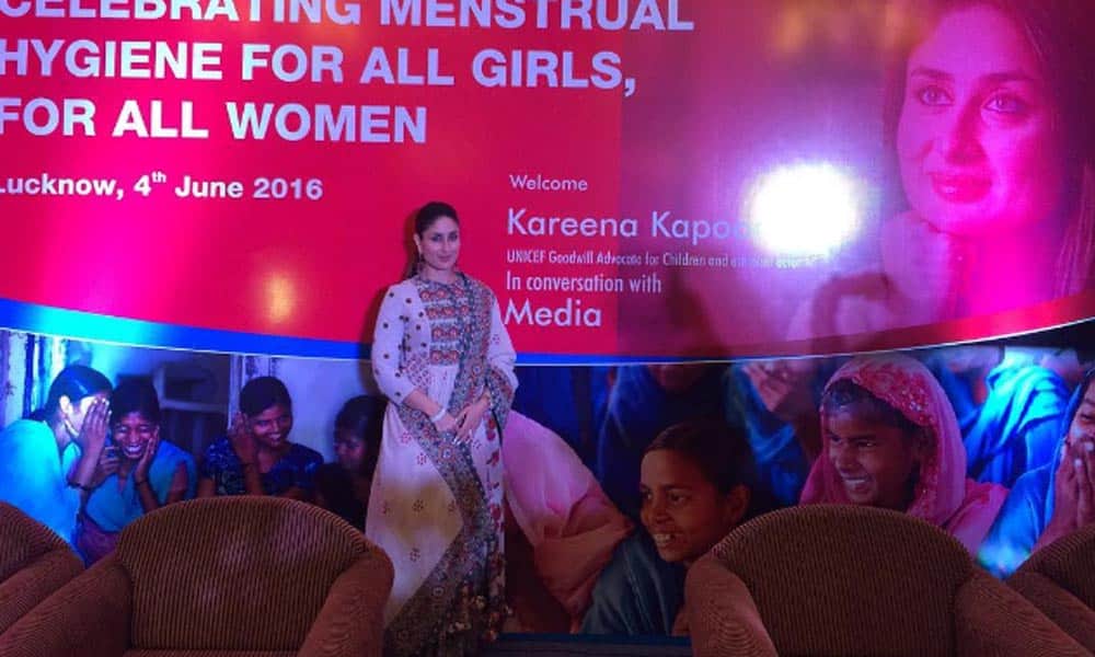 Kareena Kapoor Khan pitches in for menstrual hygiene
