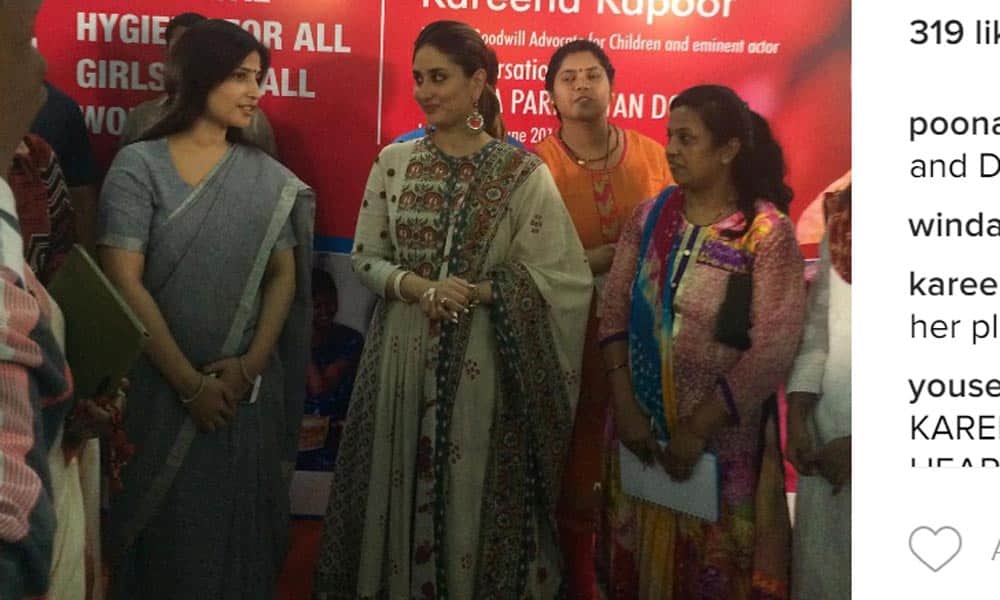 Kareena Kapoor Khan pitches in for menstrual hygiene