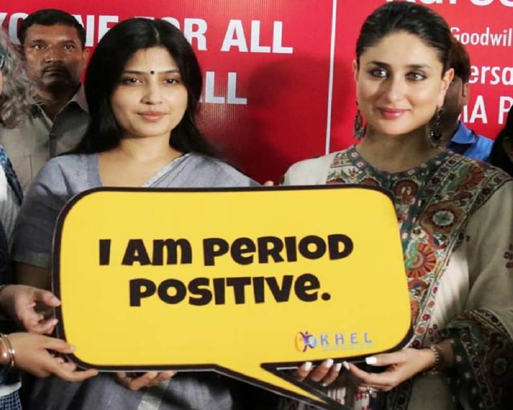 Kareena Kapoor praises girls for promoting menstrual health
