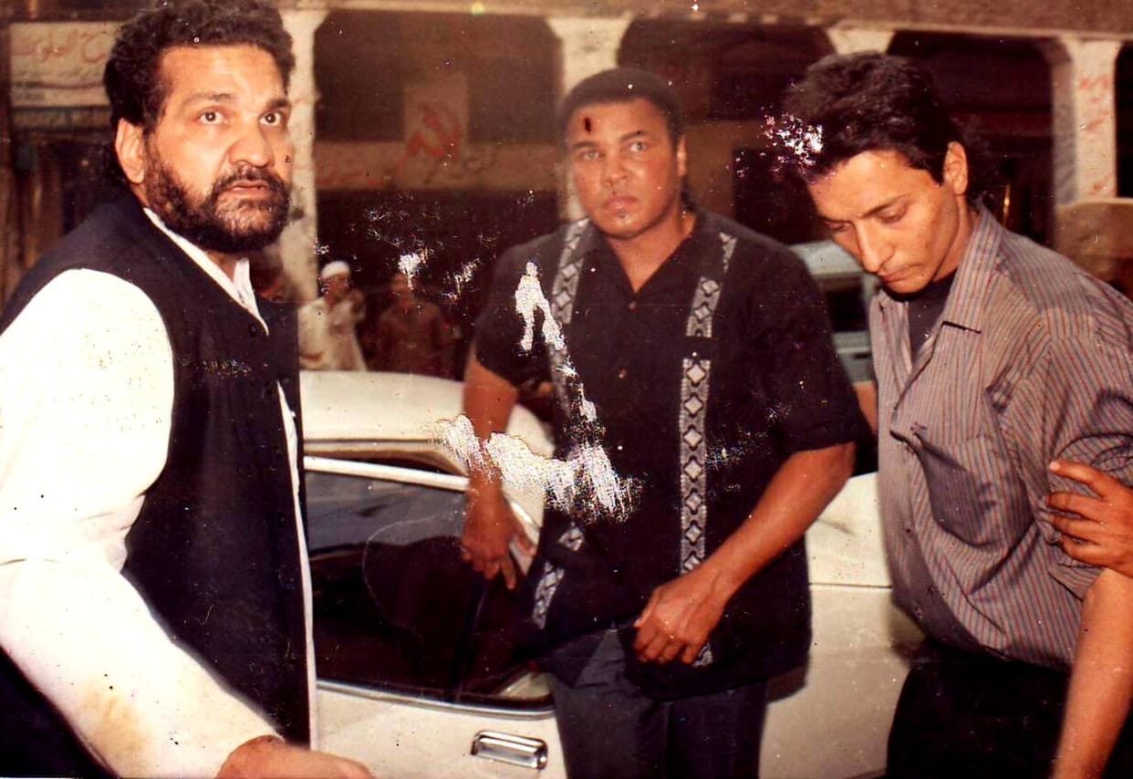 When I meet Muhammad Ali.