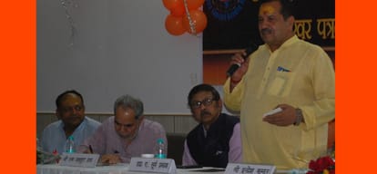 editor of Amar Ujala honored on Narad Jayanti 