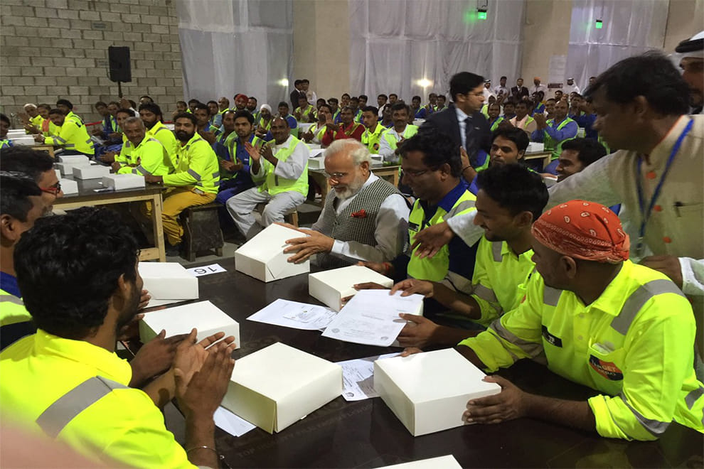 I am aware of the issues that you all face here: narendra modi