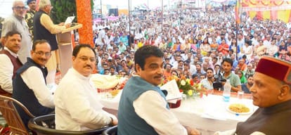 Union Minister Nitin Gadkari announced 12 new National Highways for Himachal Pradesh 
