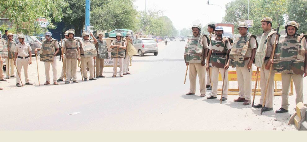 Jat agitation threat alert after administration, the Jat leader under house arrest
