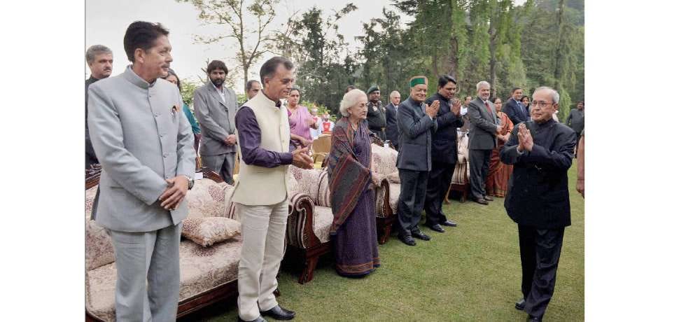 High Tea party with president pranab mukherjee in rashtrapati bhavan The Retreat 