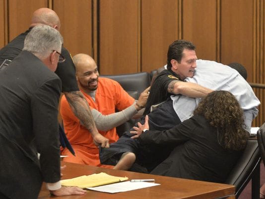 father lost his temper when daughter killer was smiling in courtroom