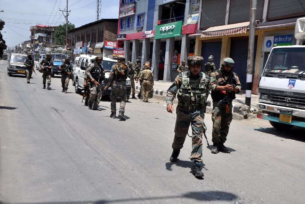  5712 terrorist attacks in Jammu and Kashmir in a decade