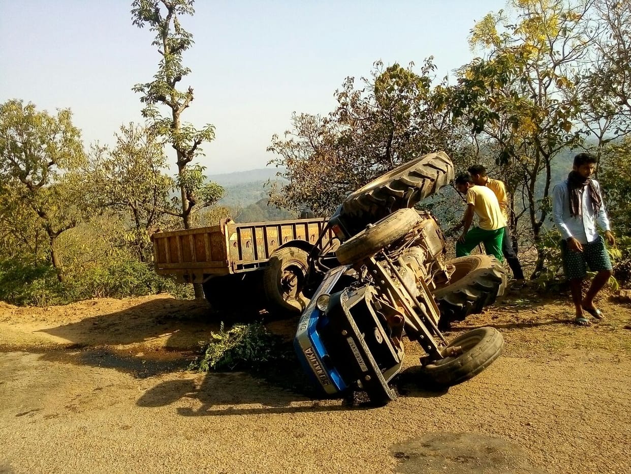 villagers recovered from robbers tractors