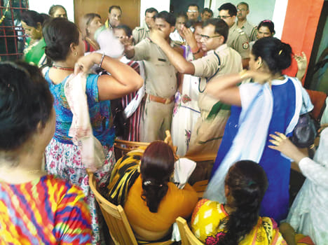 Trans excluded eunuchs beaten at the police station