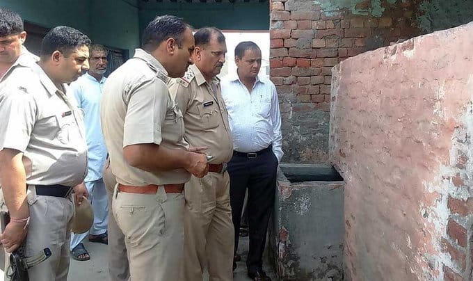 funeral of husband wife and son, triple murder in panipat of haryana