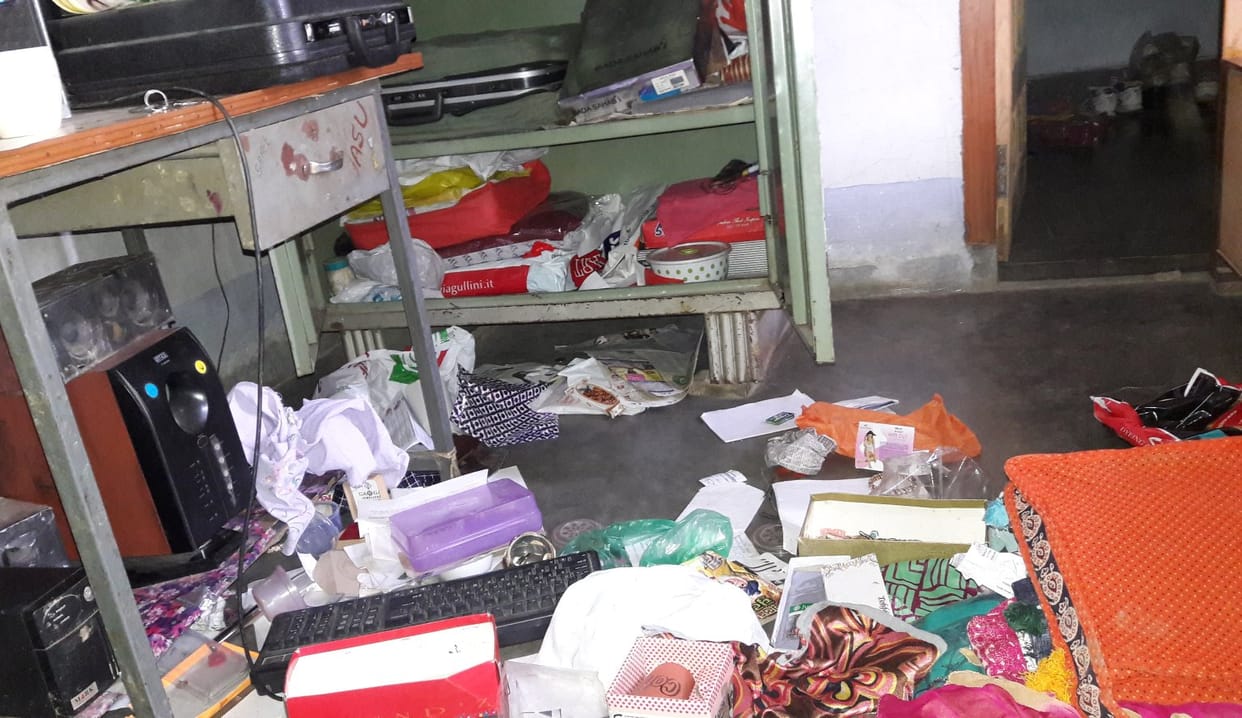 Theft in the city , Shardanagr In broad daylight loot