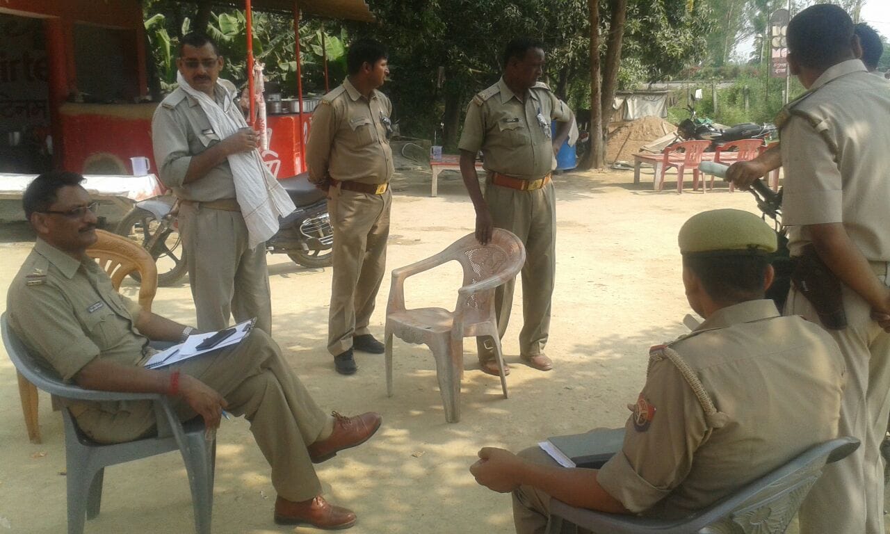 bike accident in near raidaspur lucknow