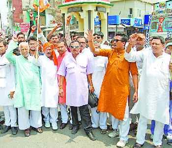 BJP demanded the dismissal of the state government