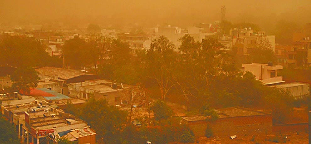 ajnara supertech group got noticed due to making pollution 