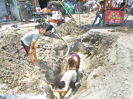 Thousands expected to raising water