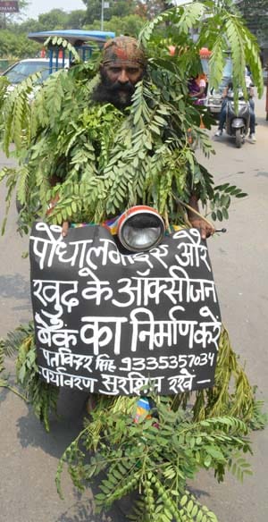 Never were the dense forest on the banks of the Ganga and Yamuna rivers today are deserted