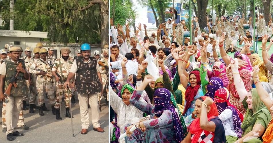 In the fourth day of the Jat reservation movement Jasia