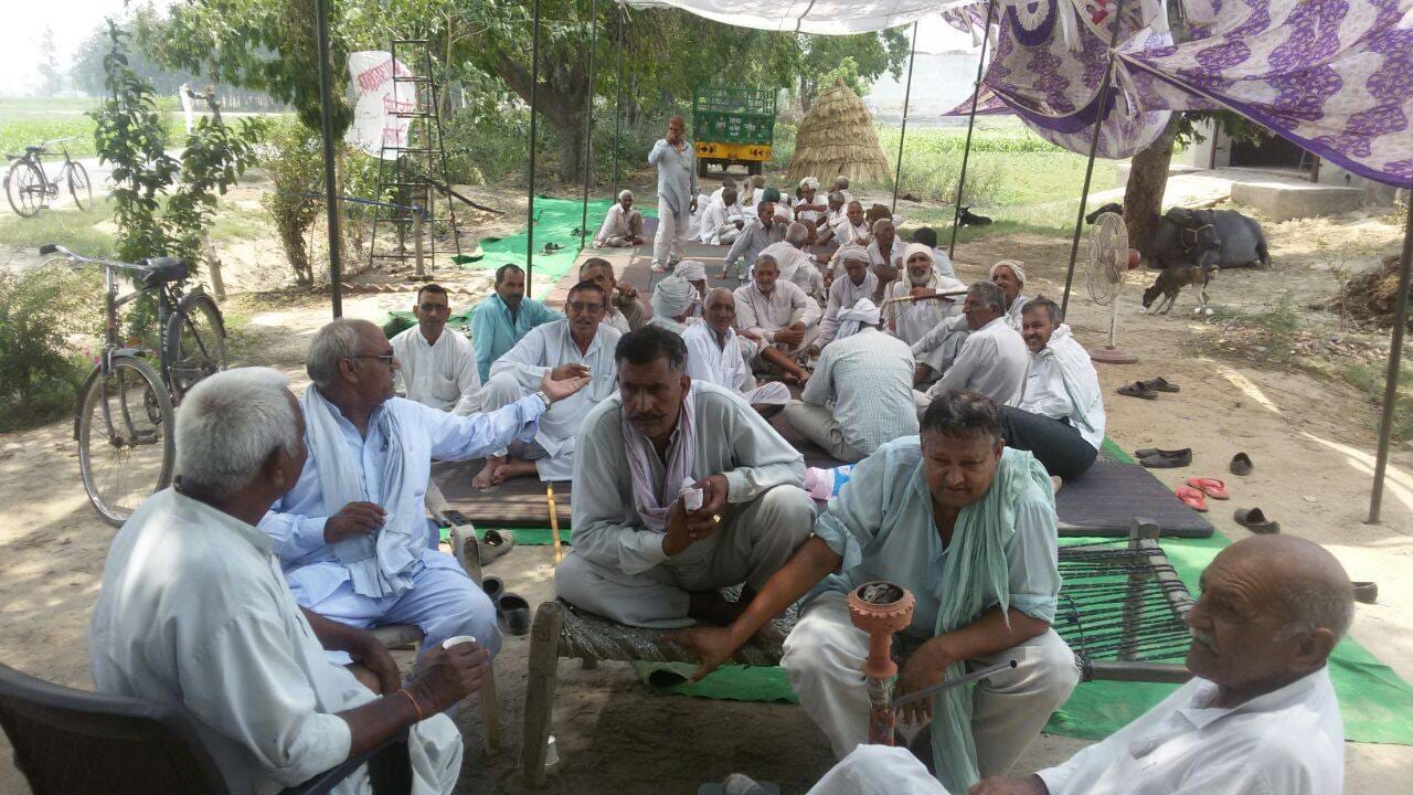 haryana jat protest for reservation in hot summery weather