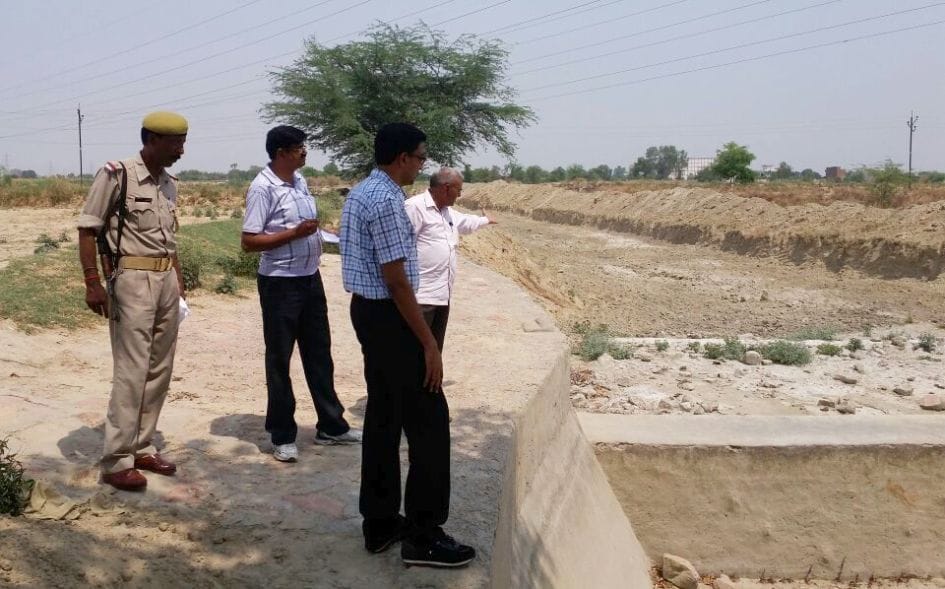 Isn DM expressed outrage at the plight of the river