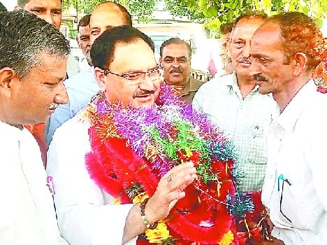  bilaspur ghumarnvi hospital upgraded saya jp nadda